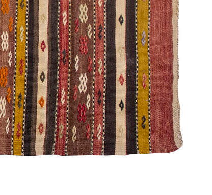 Vintage Kilim Rug,Konya Kilim 3'7" x 5" feet 109 x 147 cm