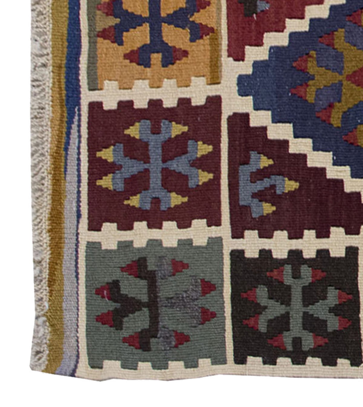 Vintage Kilim Rug,Konya Ereğli Kilim 3'7" x 5'8" feet 109 x 173 cm