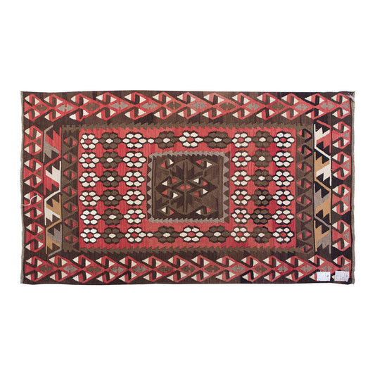 Vintage Kilim Rug,Kayseri Sarız Kilim 3'7" x 5'8" feet 110 x 173 cm