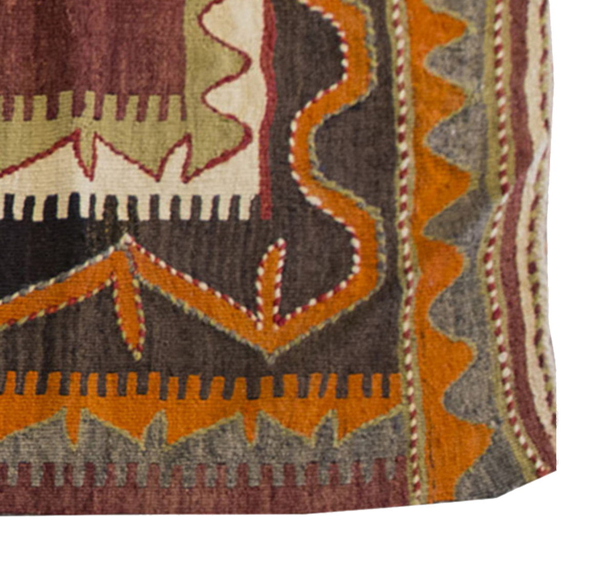 Vintage Kilim Rug,Konya Kilim 3'7" x 5'9" feet 110 x 175 cm