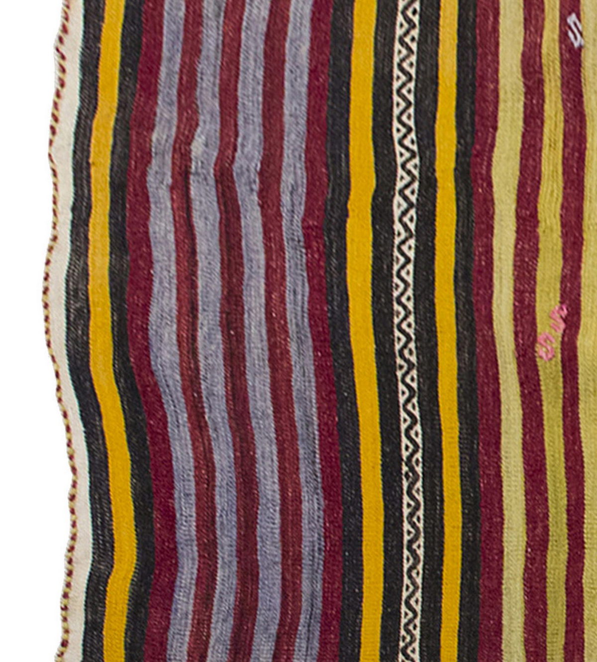 Vintage Kilim Rug,Konya Kilim 3'7" x 6" feet 109 x 184 cm
