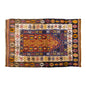 Vintage Kilim Rug,Konya Kilim 3'8" x 5'1" feet 111 x 156 cm