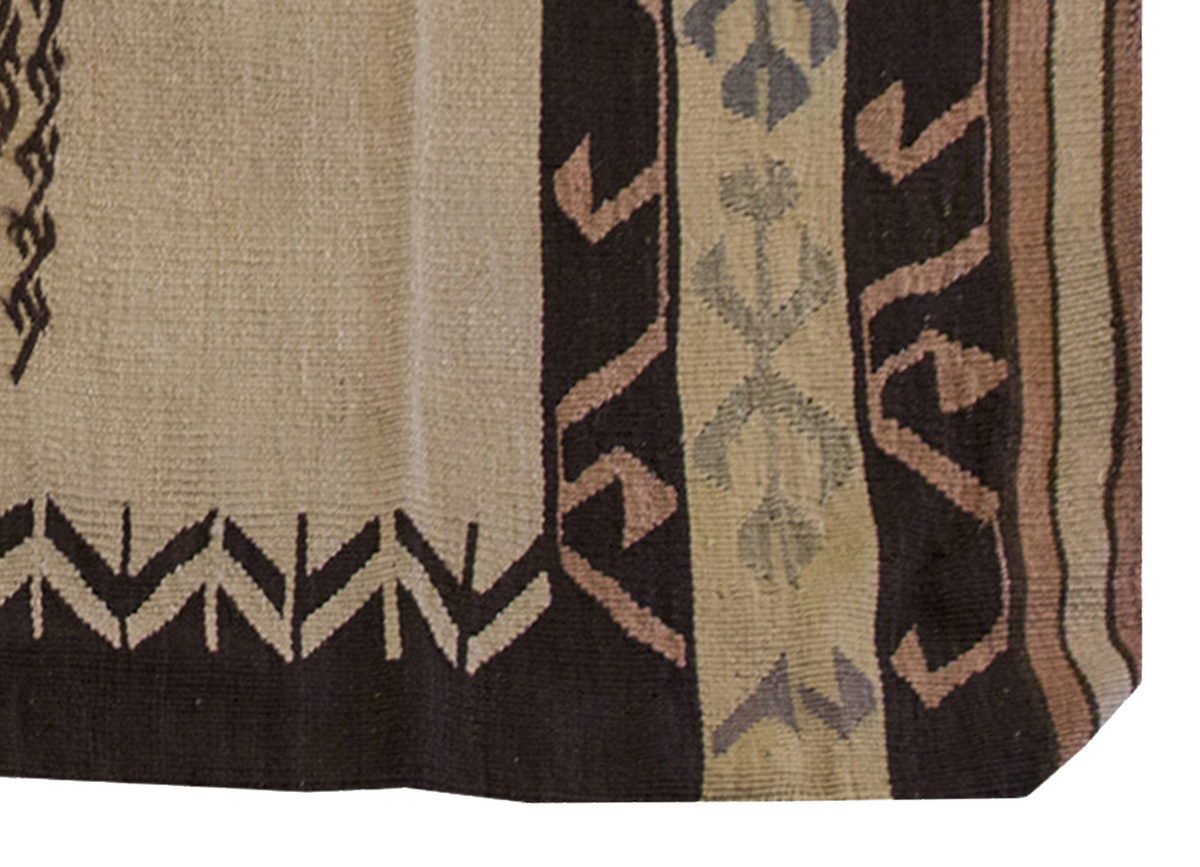 Vintage Kilim Rug,Mut Kilim 4" x 5" feet 118 x 148 cm