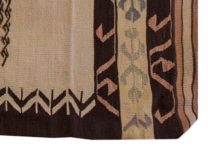 Vintage Kilim Rug,Mut Kilim 4" x 5" feet 118 x 148 cm