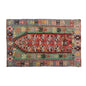Vintage Kilim Rug,Denizli Kilim 4" x 5'3" feet 119 x 159 cm