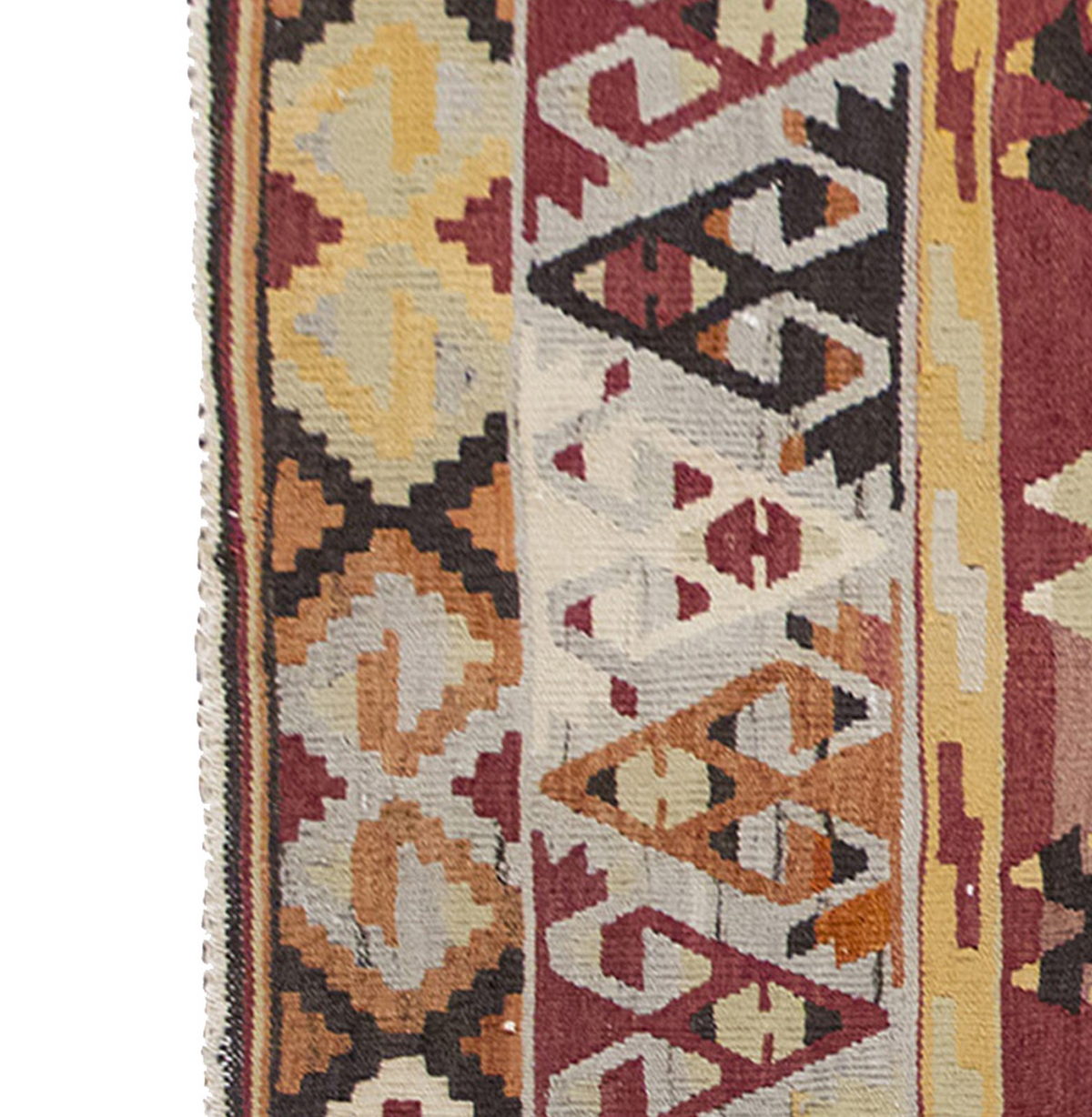 Vintage Kilim Rug,Denizli Eşme Kilim 4" x 6" feet 119 x 177 cm