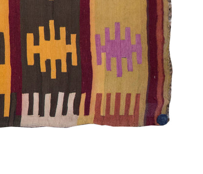 Vintage Kilim Rug,Konya Kilim 4" x 6'2" feet 116 x 187 cm