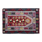 Vintage Denizli Kilim Rug, Oushak Area Kilim 4'1" x 5" feet 125 x 152 cm