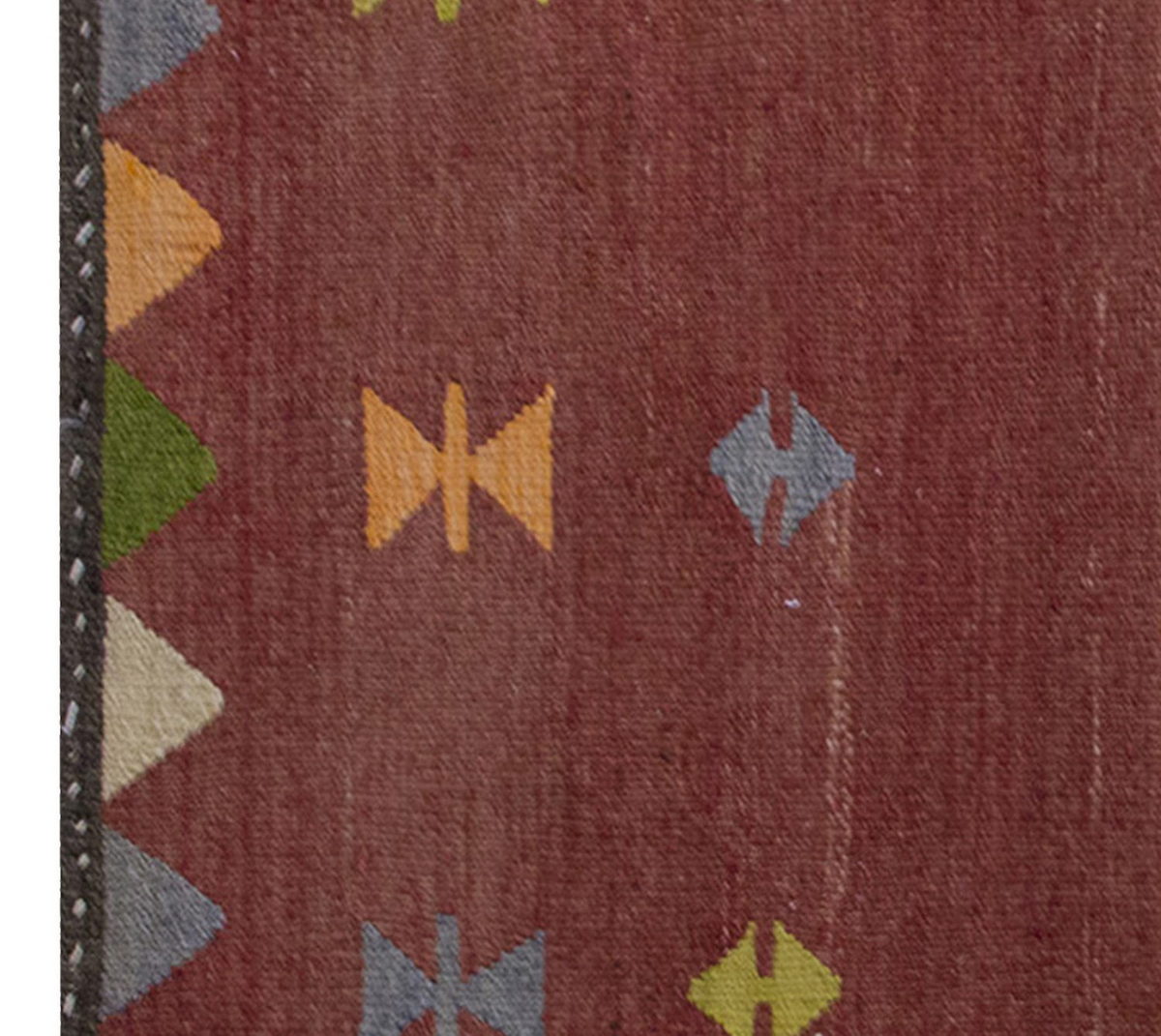 Vintage Kilim Rug,West Part of Turkey Kilim 5" x 5'6" feet 153 x 168 cm
