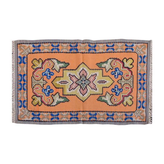 Vintage Kilim Rug,Besarabian Kilim 1'9" x 3'1" feet 54 x 94 cm