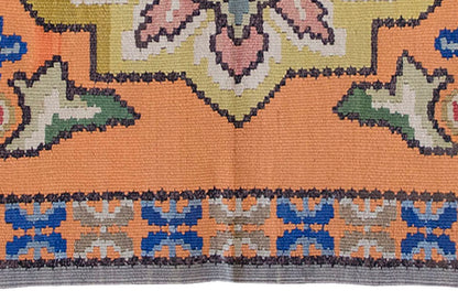 Vintage Kilim Rug,Besarabian Kilim 1'9" x 3'1" feet 54 x 94 cm