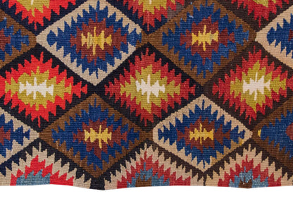 Vintage Kilim Rug,Denizli Kilim 2" x 3'4" feet 62 x 102 cm