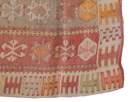Vintage Kilim Rug,Kırşehir Kilim 2" x 4'3" feet 63 x 130 cm