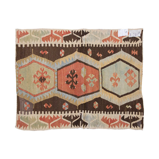 Vintage Kilim Rug,Kırşehir Kilim 2'4" x 3" feet 70 x 90 cm