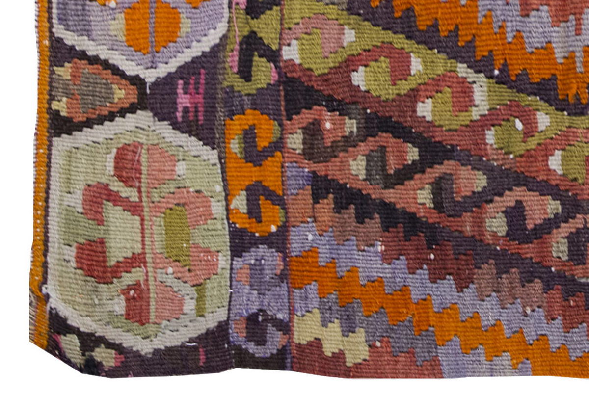 Vintage Kilim RugFethiye Kilim 2'4" x 3'5" feet 70 x 103 cm