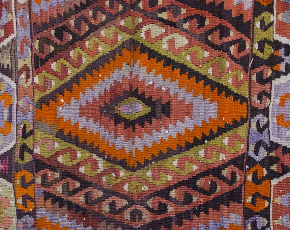 Vintage Kilim RugFethiye Kilim 2'4" x 3'5" feet 70 x 103 cm