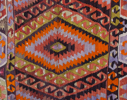 Vintage Kilim RugFethiye Kilim 2'4" x 3'5" feet 70 x 103 cm