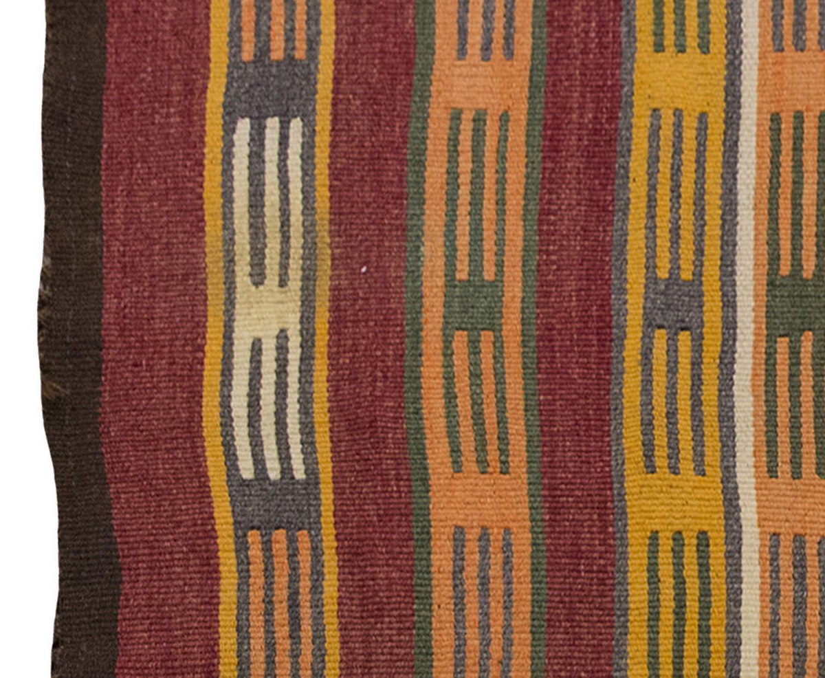 Vintage Kilim Rug,Anamur Kilim 2'4" x 4" feet 70 x 122 cm