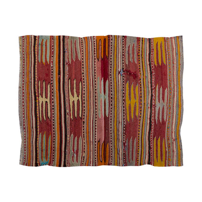 Vintage Kilim Rug,Afyon Kilim 2'5" x 3'2" feet 74 x 107 cm