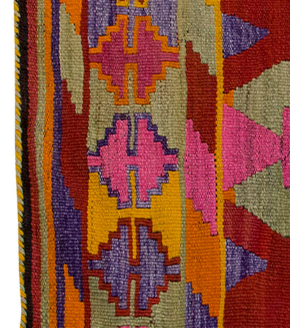 Vintage Kilim Rug,Anamur Kilim 2'6" x 3'9" feet 77 x 115 cm