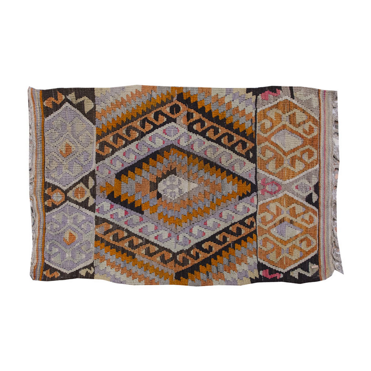 Vintage Kilim Rug,Fethiye Kilim 2'6" x 4" feet 75 x 124 cm