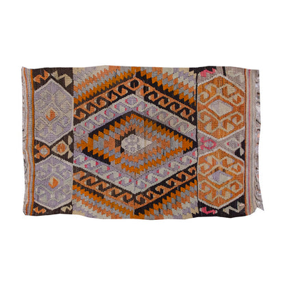 Vintage Kilim Rug,Fethiye Kilim 2'6" x 4" feet 75 x 124 cm
