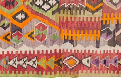 Vintage Kilim Rug,Konya Kilim 2'6" x 4" feet 76 x 120 cm