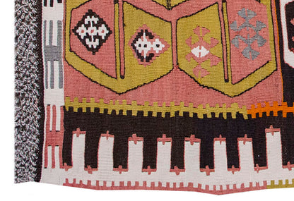 Vintage Kilim Rug,Kırşehir Kilim 2'6" x 4'6" feet 76 x 136 cm