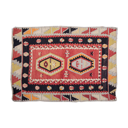 Vintage Kilim Rug,Sivas Şarkışla Kilim 2'7" x 3'6" feet 78 x 106 cm
