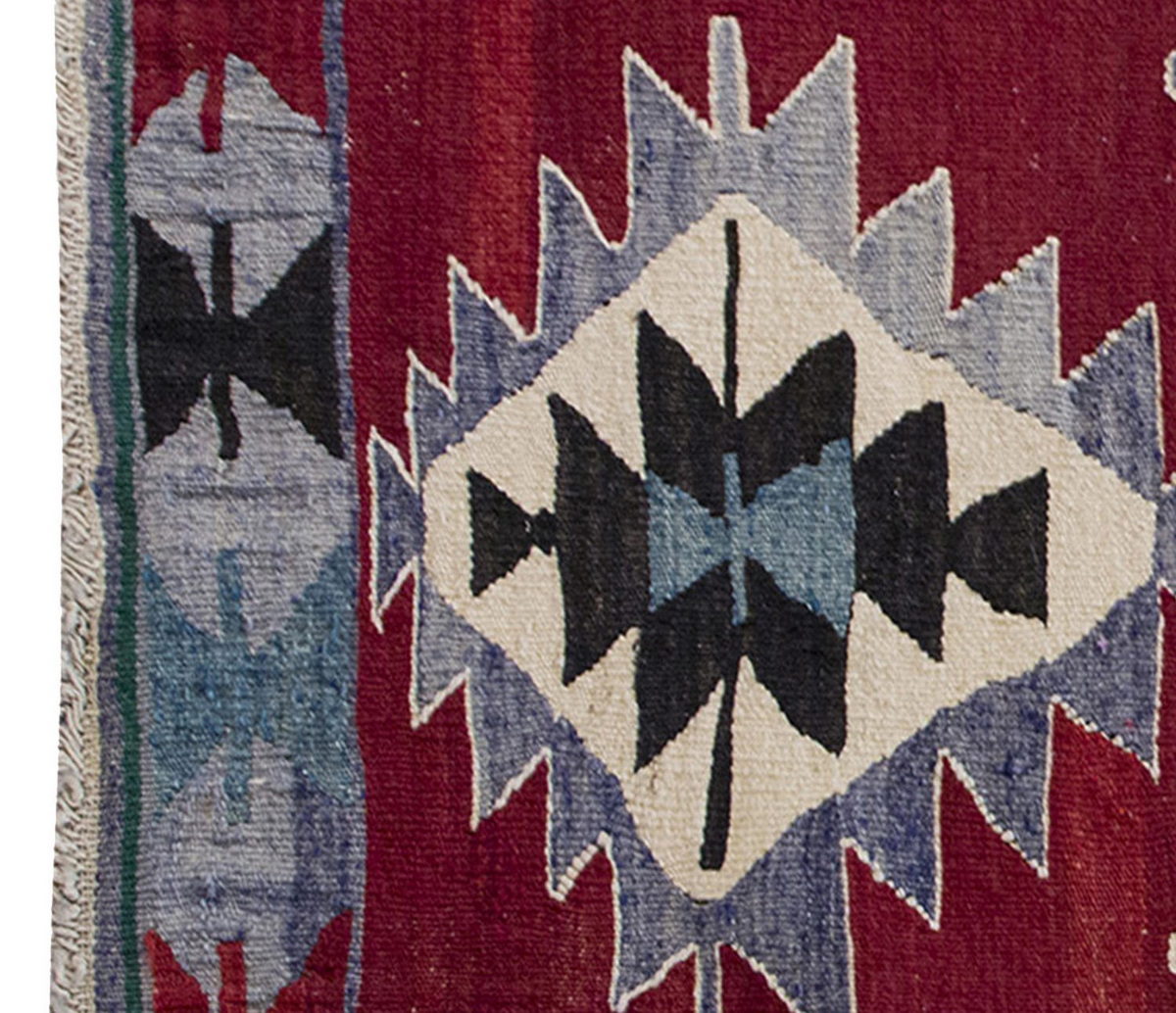 Vintage Kilim Rug,Denizli Kilim 2'7" x 4" feet 80 x 120 cm