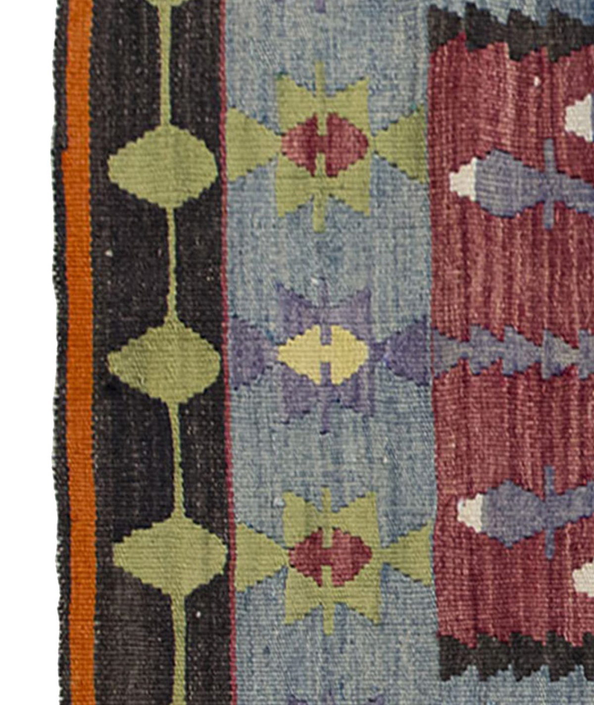 Vintage Kilim Rug,Denizli Kilim 2'7" x 4" feet 80 x 124 cm