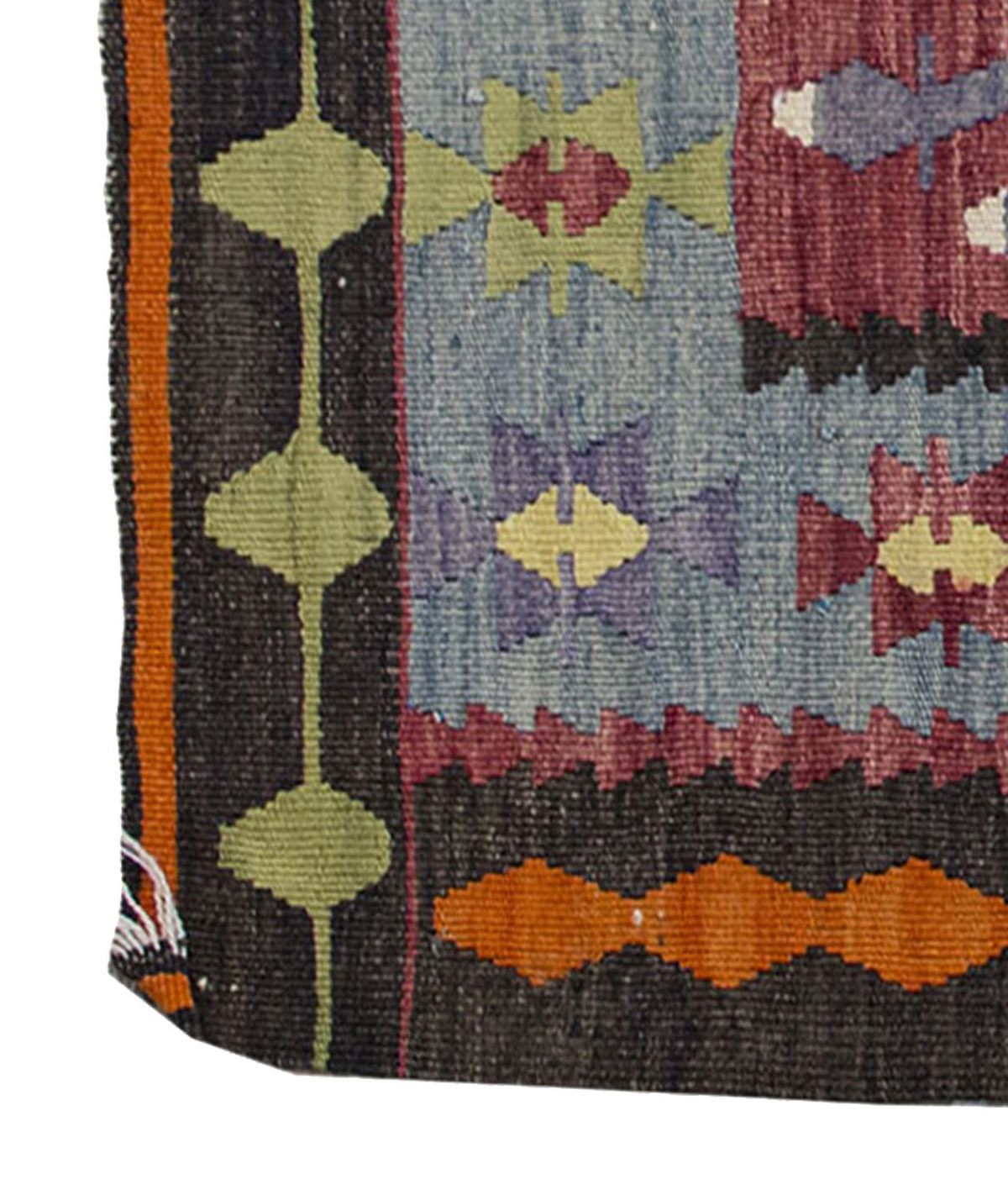 Vintage Kilim Rug,Denizli Kilim 2'7" x 4" feet 80 x 124 cm