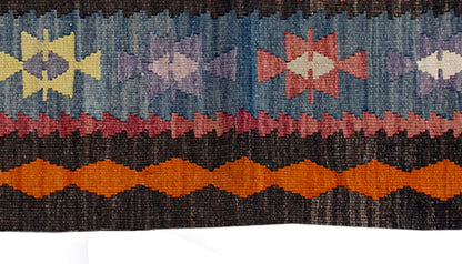 Vintage Kilim Rug,Denizli Kilim 2'7" x 4" feet 80 x 124 cm