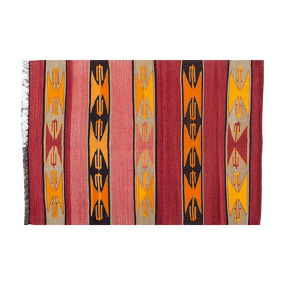 Vintage Kilim Rug,Mut Kilim Toros Mountain 2'7" x 4'3" feet 80 x 130 cm