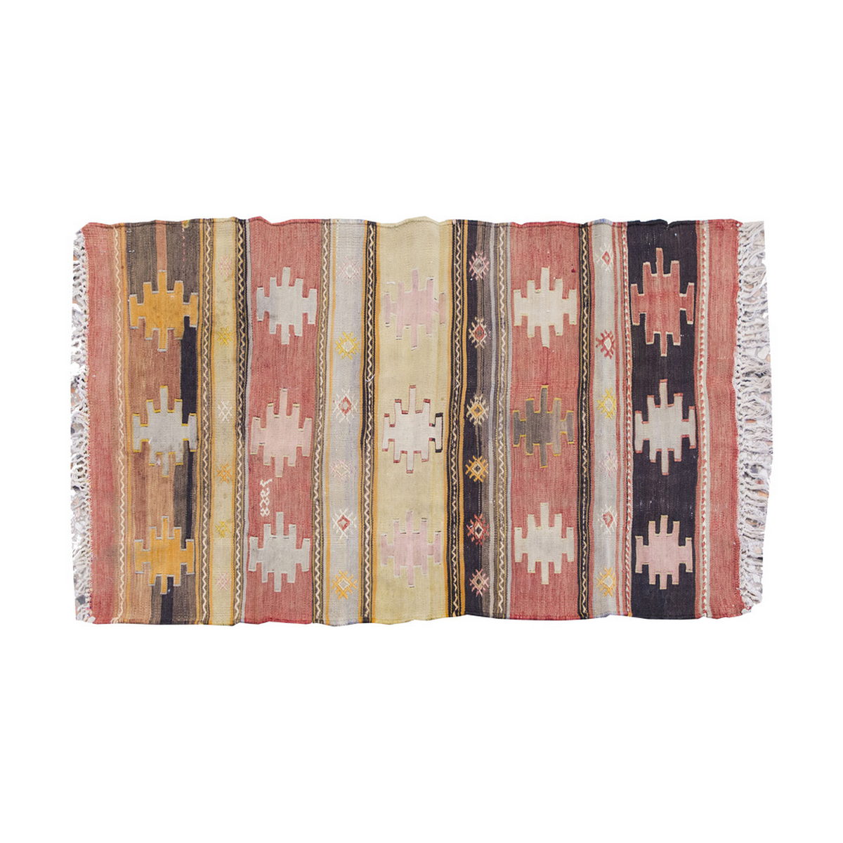 Vintage Sivas Kilim Rug,Sivas Kilim 2'7" x 4'3" feet 80 x 130 cm
