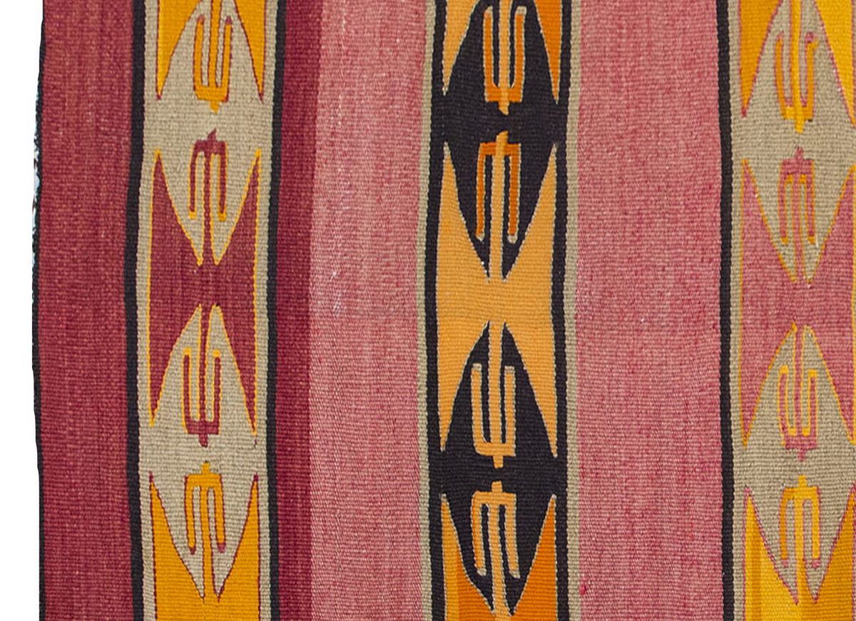 Vintage Kilim Rug,Mut Kilim Toros Mountain 2'7" x 4'3" feet 80 x 130 cm