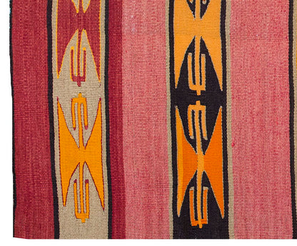 Vintage Kilim Rug,Mut Kilim Toros Mountain 2'7" x 4'3" feet 80 x 130 cm