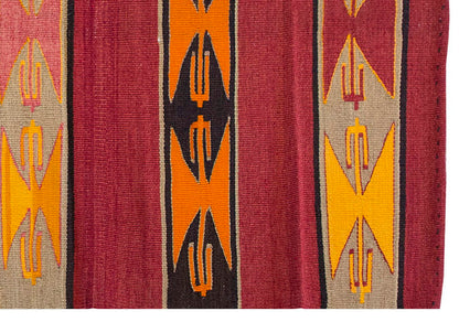 Vintage Kilim Rug,Mut Kilim Toros Mountain 2'7" x 4'3" feet 80 x 130 cm