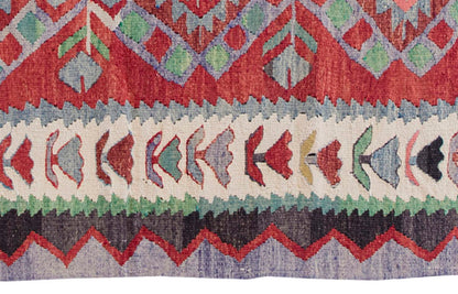 Vintage Kilim Rug,Denizli Kilim 2'7" x 4'7" feet 78 x 140 cm
