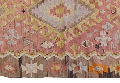 Vintage Kilim Rug,Eşme Kilim 2'7" x 6'9" feet 80 x 206 cm