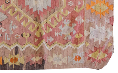 Vintage Kilim Rug,Eşme Kilim 2'7" x 6'9" feet 80 x 206 cm