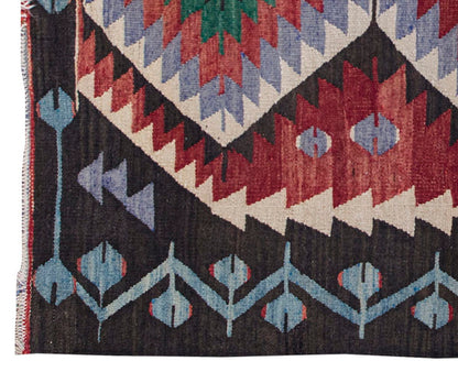 Vintage Kilim Rug,Denizli Kilim 2'8" x 4" feet 82 x 121 cm