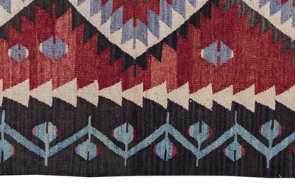 Vintage Kilim Rug,Denizli Kilim 2'8" x 4" feet 82 x 121 cm