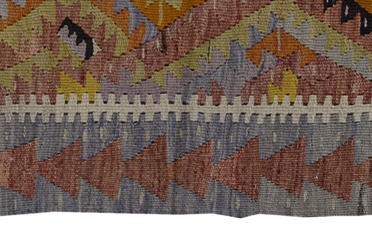 Vintage Kilim Rug,Denizli Kilim 2'8" x 5" feet 82 x 148 cm