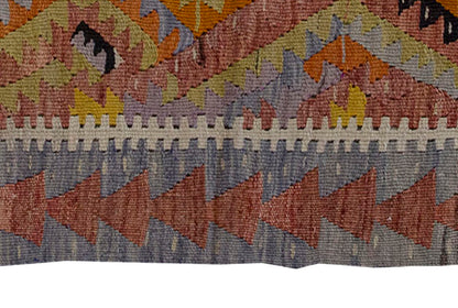 Vintage Kilim Rug,Denizli Kilim 2'8" x 5" feet 82 x 148 cm