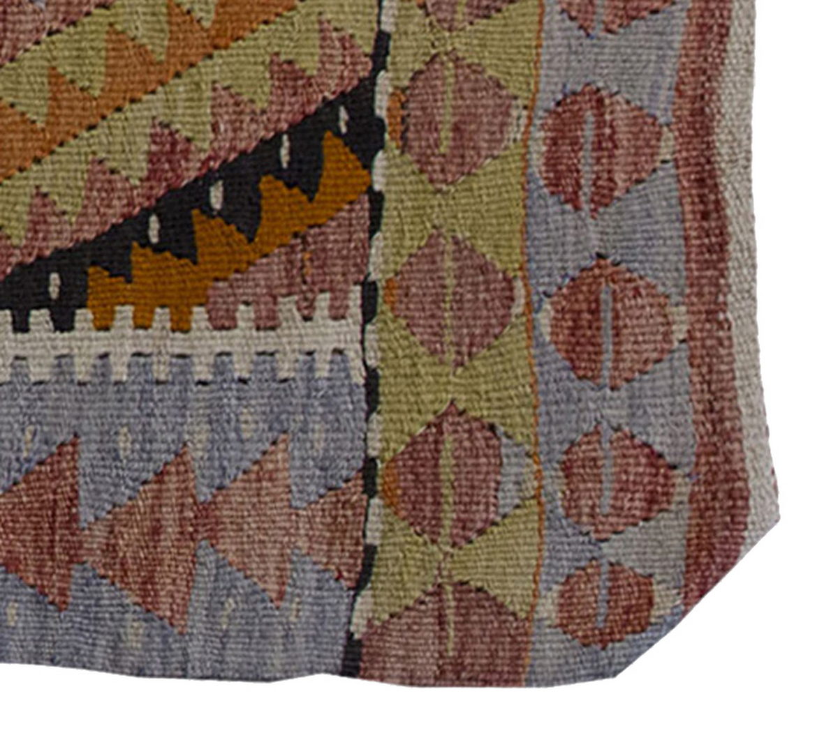 Vintage Kilim Rug,Denizli Kilim 2'8" x 5" feet 82 x 148 cm