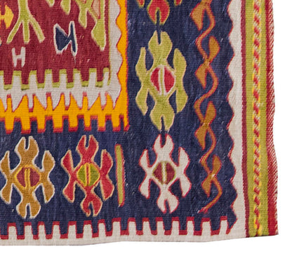 Vintage Kilim Rug,Konya Kilim 2'9" x 4" feet 83 x 123 cm