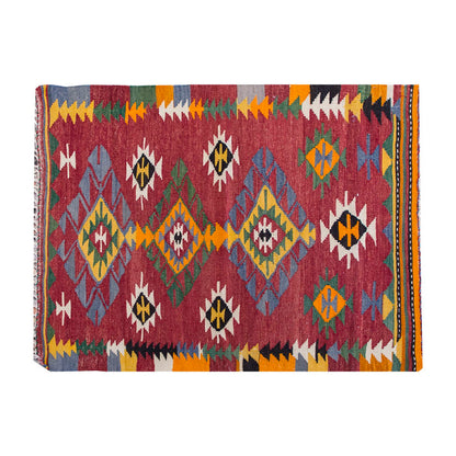 Vintage Kilim Rug,West Part of Turkey Kilim 2'9" x 4'3" feet 84 x 129 cm