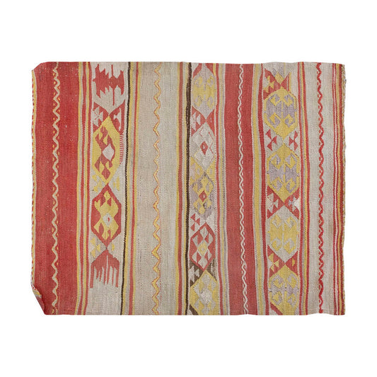 Vintage Kilim Rug,Kayseri Kilim 3'9" x 5'5" feet 114 x 164 cm
