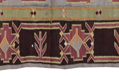 Vintage Kilim Rug,Caucasian Avar Kilim 2'9" x 4'3" feet 85 x 130 cm